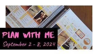 Plan With Me September 2 - 8, 2024 | BnR Paper Crafts Greek full boxes & stash bits | Plan B Planner