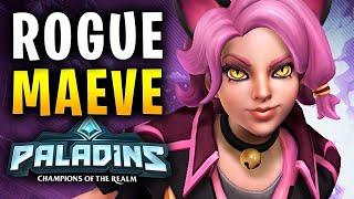 MAEVE SCUFFED DASH GOD! - Paladins Gameplay Build