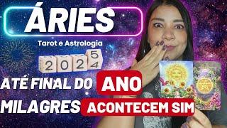 ÁRIES ATÉ FINAL DO ANO! EITA QUE ESSE MISTÉRIO ACABA, VAI TE PEGAR DE SURPRESA!