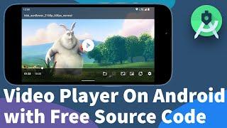 Video Player On Android with Free Source Code || Android Studio