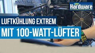 Luftkühlung extrem | 100-Watt-Lüfter auf RX Vega 64