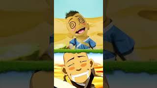 POV: sokka drank the cactus juice and now everyone's a puppet... | Avatar #Shorts