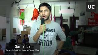 Exhale Yoga School by Samarth Dave on Urban clap !