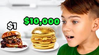 Ivan - $1 Burger vs $10,000 Burger!