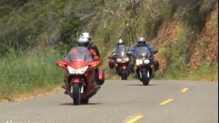 2009 Sport-Touring Motorcycle Shootout - BMW vs Honda vs Kawasaki vs Yamaha