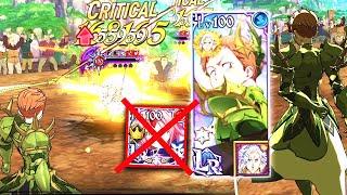 LR KING IS THE ANSWER TO LR MILIM!! TURN 1 ONESHOT* BOOM KACHOW CRAZYNESS IN 7DS GRAND CROSS PVP!