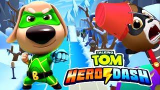 Talking Tom Hero Dash: Новый герой Супер Бен и Ледяные арктические Пещеры