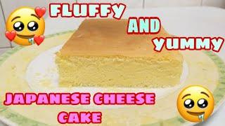 HOMEMADE JAPANESE CHEESE CAKE||FLUFFY AND DELICIOUS