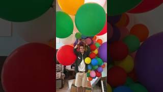 How many balloons can hold me up?