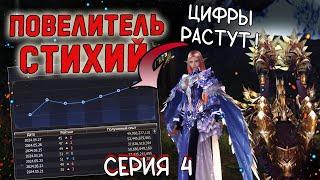 ПОВЕЛИТЕЛЬ СТИХИЙ с нуля БУСТ ОПЫТА В 2 РАЗА!  lineage 2 essence project eva