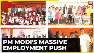 PM Modi's Massive Employment Push With Rozgar Mela, Congress Takes A Dig At BJP