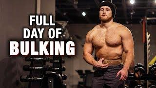 Full Day of Eating While BULKING (Off-Season)