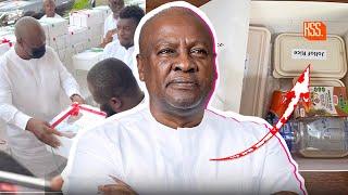 President-elect John Dramani Mahama attended church yesterday, and this happened