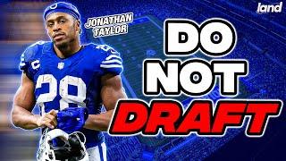 5 players I WILL NOT DRAFT in Fantasy Football this year..