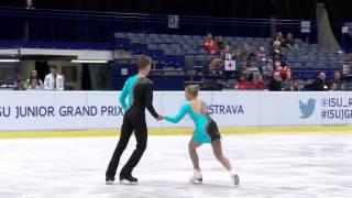 ISU 2014 Jr Grand Prix Ostrava Free Dance Merily KESKKÜLA / German FROLOV EST