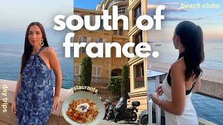 a week in the south of france | exploring towns, prettiest beaches, restaurants & day trips