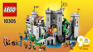 LEGO® Icons | Lion Knights’ Castle (10305)[4514 pcs] Building Instructions | Top Brick Builder