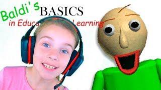 КАК СБЕЖАТЬ ОТ БАЛДИ! в ROBLOX Убегаем от учителя в РОБЛОКС BALDI'S BASICS