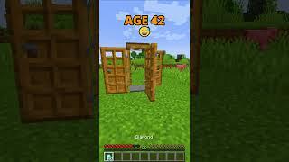 Avoiding Insane Traps at Different Ages(ДЕВОЧКА) #minecraft #shorts