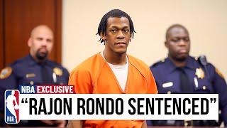 Rajon Rondo Reacting To Prison Sentence