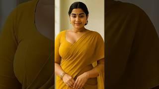 Beautiful Shy Woman In Saree YouTube Can't Handle!#viral #shorts #woman #cute #pretty #ai #trending