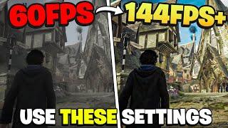 BEST PC Settings for Hogwarts Legacy! (Maximize FPS & Visibility)