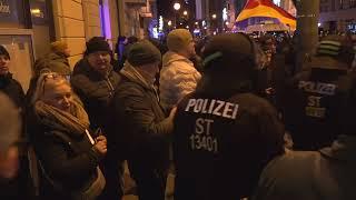 Freie Sachsen und andere protestieren in Magdeburg #20122024 #magdeburg