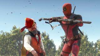 Red Dead Redemption 2 - Arthur Becomes Deadpool