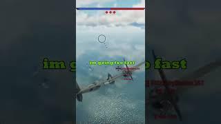 he just wanted to  bomb the ships.. #warthunder #warthundercinematic #memes #shorts #meme #p38
