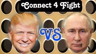 Trump vs Putin Connect 4 Fight