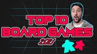 Top 10 BEST Boardgames of 2021! A GLHF Boardgames list, with a Spicy Twist!