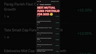 Best Mutual Fund Portfolio For 2025 #mutualfunds #viralshorts #viralvideo @MutualFundReturn