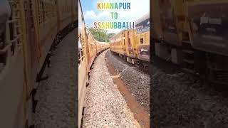 train Safar in Karnataka ||Anish Vlogs||