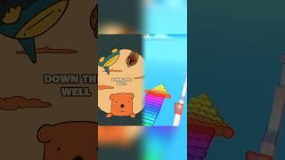 Nigel and Marmalade help a flesh disk trapped in a well #animation #nigelandmarmalde