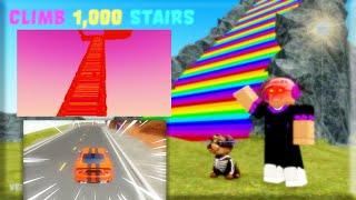 ROBLOX CLIMB 1000 STAIRS EXPERIENCE 