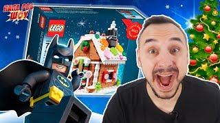 Папа РОБ собирает ПРЯНИЧНЫЙ ДОМИК LEGO CREATOR! ПРИЗРАКИ РОЖДЕСТВА?! 13+