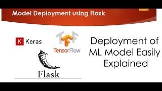 Deploy Machine Learning Model using Flask