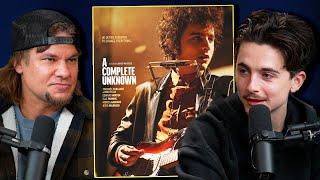 Timothée Chalamet Went Deep Transforming Into Bob Dylan For His New Movie