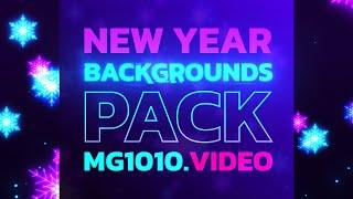 New Year / Christmas Background Pack + Free Download Version Include