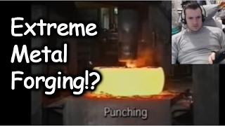 Artbyrobot Reacts to Extreme Metal Forging Video