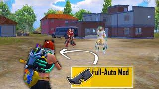 Full Auto Attachment Good For SKS?  | PUBG MOBILE |  PUBG full auto mod