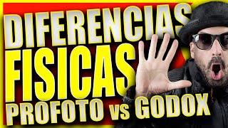  En que SE PARECEN los flashes de Profoto A1 - A1X -  A10 vs godox V1