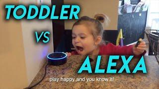 Toddler vs Alexa | The Drake Family