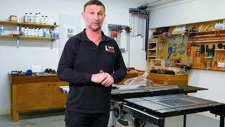 Axminster Trade AT254TS Table Saw Workstation - Product Overview