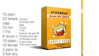 FREE AFRO SAMPLE DRUM KIT 2023 DOWNLOAD