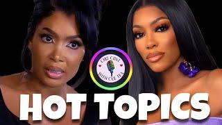 BRIT EADY STRIPPED DOWN NAK3D IN FRONT OF CAST & CREW?? LIL SCRAPPY THR3ATENED PORSHA  #rhoa