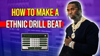 How To Make A Ethnic Drill Beat | Xpand 2 | #ukdrill #ukdrillbeat #flstudio