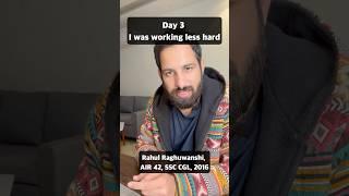 Day 3 - Padhai me man kaise lagayen without forcing yourself #ssccgl #neet #civilserviceexam