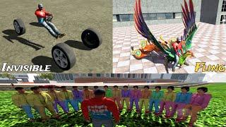 invisible car cheat code || new npc cheat code || indian bike driving 3d new update