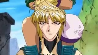 From Sayuuki eps. 9 - Sanzo pissed at obnoxious Lirin